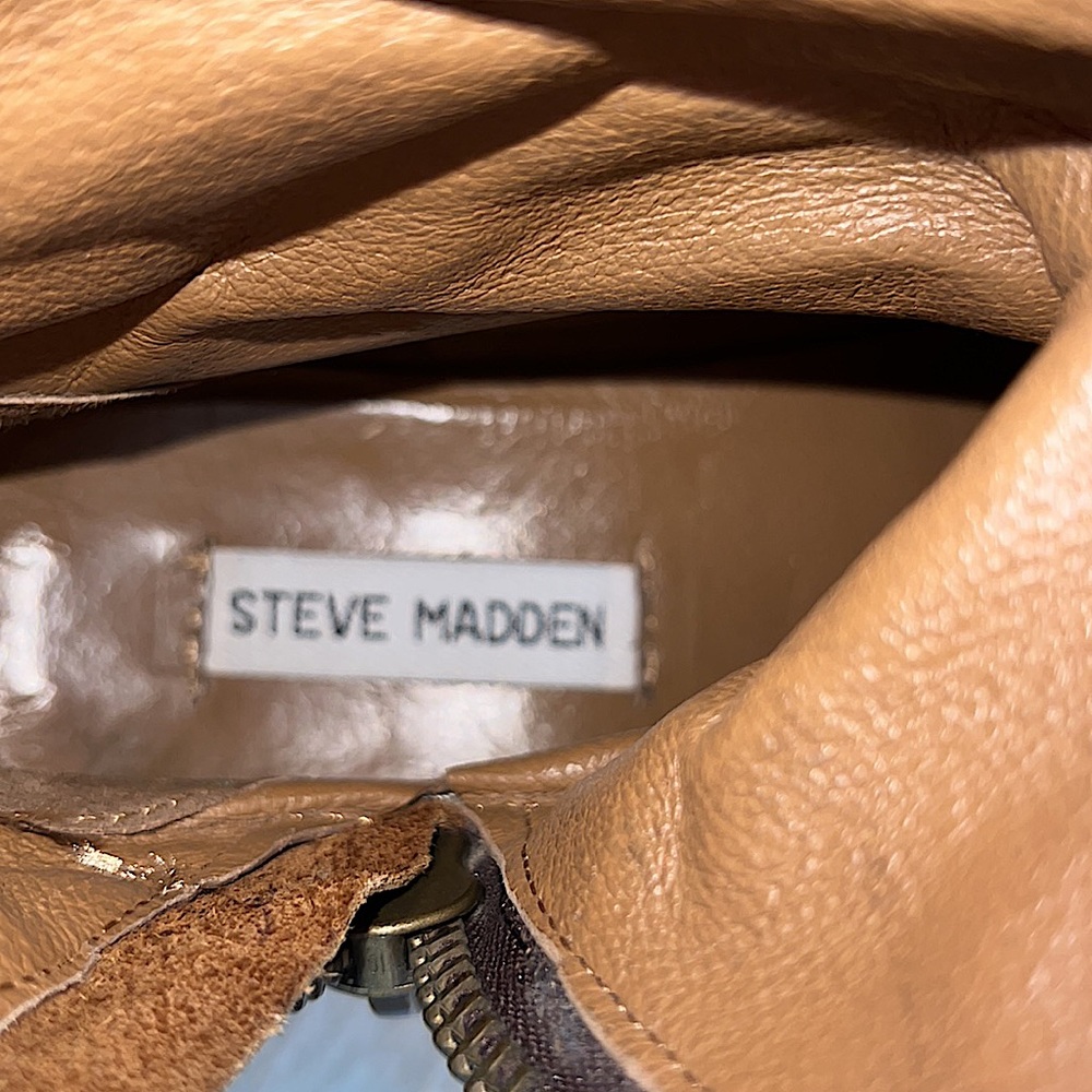 Steve Madden Graced Aztec Multi Southwest Print Cowboy Boots - Picture 7 of 8